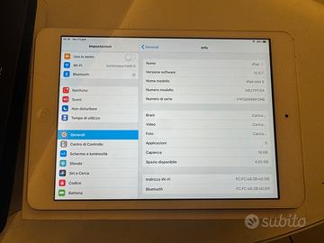 Ipad mini 2 wifi 16gb silver perfetto