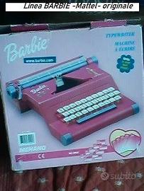 Macchina da scrivere "BARBIE" orig. Giochi Mattel