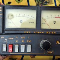 Icom e zg. microfono e rosmetro