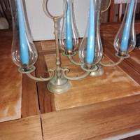 coppia lumi portacandela