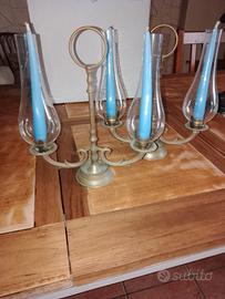 coppia lumi portacandela