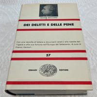 Dei delitti e delle pene di Cesare Beccaria.