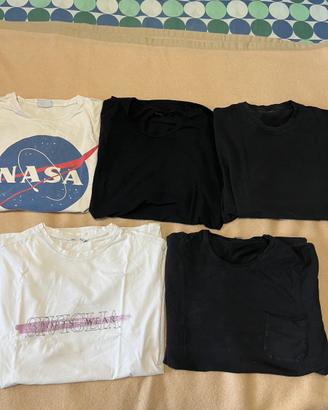 Lotto di 5 maglietta taglia L XL 1
