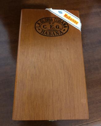 Box sigari la Gloria cubana medaille d’or n. 3
