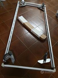 (2) Letti alluminio