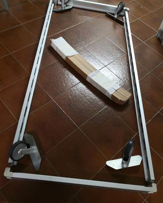 (2) Letti alluminio