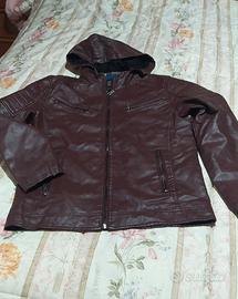 giacca donna in ecopelle Jinshilang taglia L 