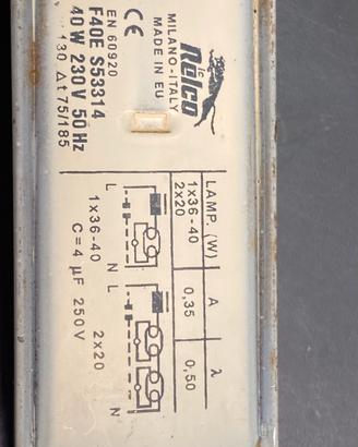 Ballast neon 36/40w