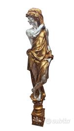 Coppia di sculture neoclassiche altezza 193 cm