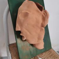 SCULTURA o QUADRO in terracotta. Arte Contemporane