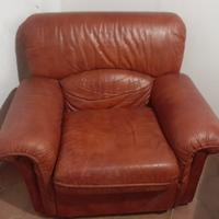 Poltrone in pelle