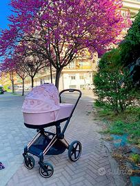 Passeggino trio cybex rosa