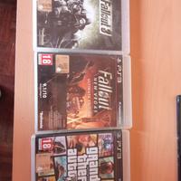 Gta5 Fallout3 e fallout new Vegas per ps3