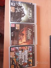 Gta5 Fallout3 e fallout new Vegas per ps3