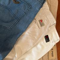 Set 4 pantaloni  uomo Armani/Peuterey/Jaggy tg 50