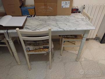 tavolo cucina in marmo 