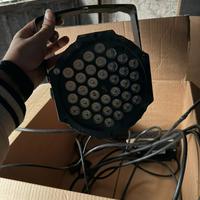 Fari da palco: LED PAR e alogeno