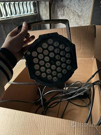 Fari da palco: LED PAR e alogeno