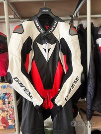 Tuta in pelle da moto Laguna Seca 5 Dainese
