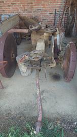 Aratro monovomere per trattore strumento vintage
