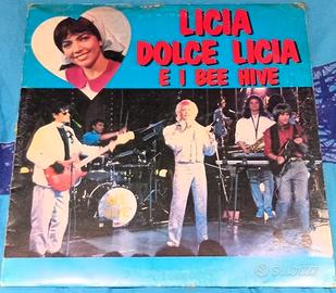 Vinile 33 giri Licia dolce Licia e i Bee Hive