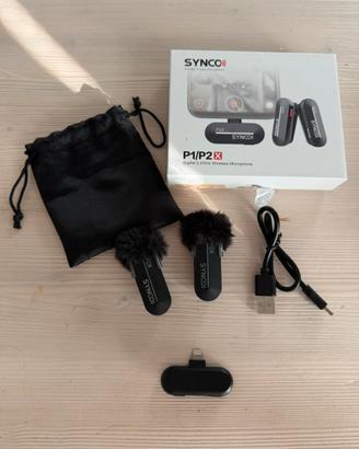 SYNCO Microfono Lavalier wireless..