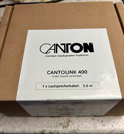 Coppia Cavi Canton Cantolink 400 - High-End