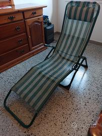 Sdraio basculante da esterno