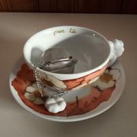 Tazza da The Thun con piattino e filtro da the