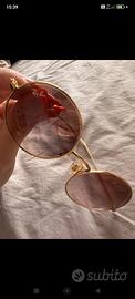 Rayban oro tondi 