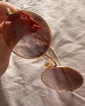 Rayban oro tondi 