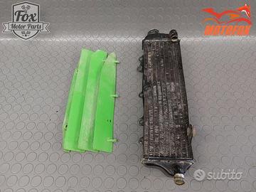 RADIATORE SINGOLO KAWASAKI KX 125 1988/89 con grig