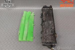 RADIATORE SINGOLO KAWASAKI KX 125 1988/89 con grig