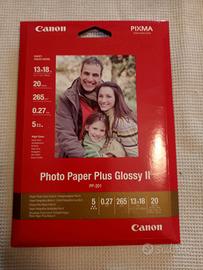 "Canon Inkjet Photo Paper Plus Glossy II 13x18 cm