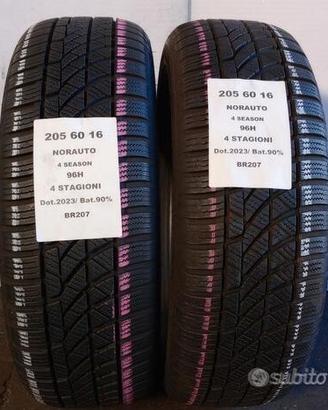 2 gomme 205 60 16 norauto br207