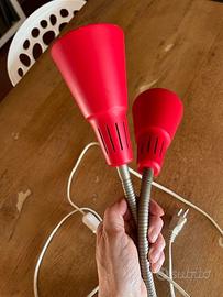 Coppia di lampade vintage Ikea