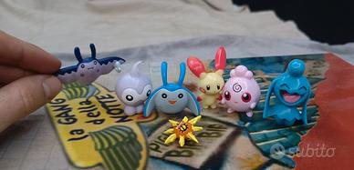 Lotto 6 Pokemon vintage Tomy/Nintendo