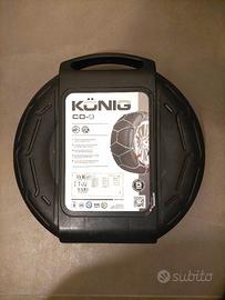 CATENE DA NEVE KONIG CD-9 102 DA 9 MM NUOVE