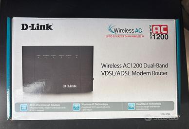 Modem Router D-Link AC1200 VDSL/ADSL (DSL-3782)