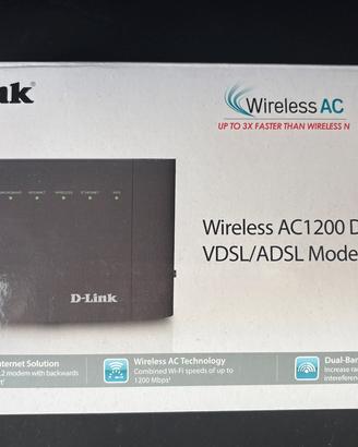 Modem Router D-Link AC1200 VDSL/ADSL (DSL-3782)