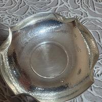 Ciotola in argento lavorata a mano