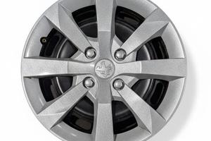 4 cerchi ferro peugeot 207 208 r15 ft5061