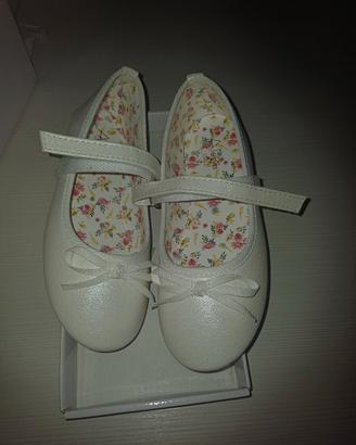 ballerine bianco perla