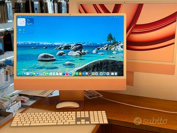 IMAC M3 24” PARI AL NUOVO CON GARANZIA APPLE CARE