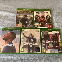 5 giochi xbox one COME NUOVI