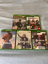 5 giochi xbox one COME NUOVI
