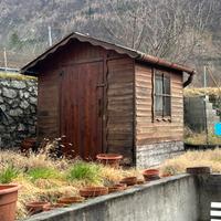 Casetta in legno rustica 2x2 m circa da sistemare