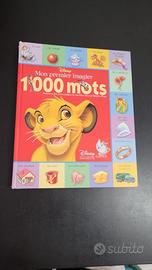 Libro 1000 mots disney pixar in francese.