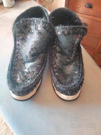scarpe mou con pailettes
