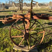 Aratro d’epoca in ferro